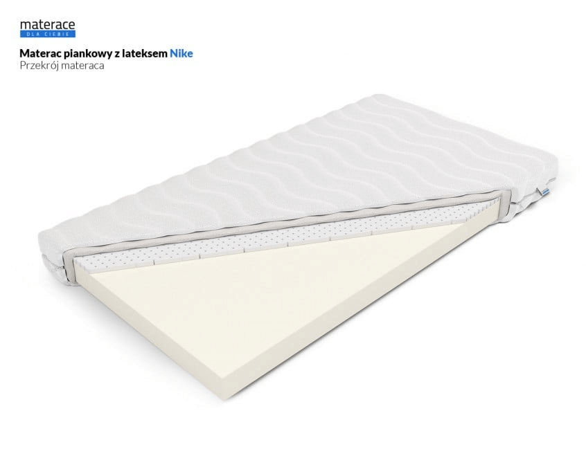 Przekrój materaca piankowego Nike