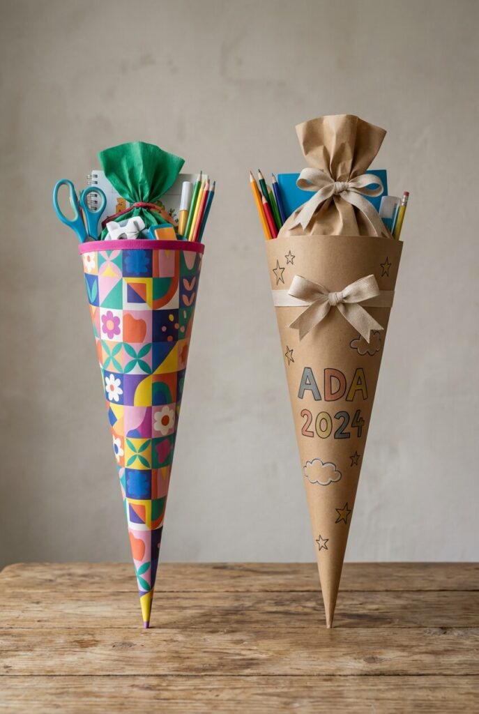 Gotowa tyta ze sklepu i tyta DIY leżą obok siebie jako dwie opcje wyboru